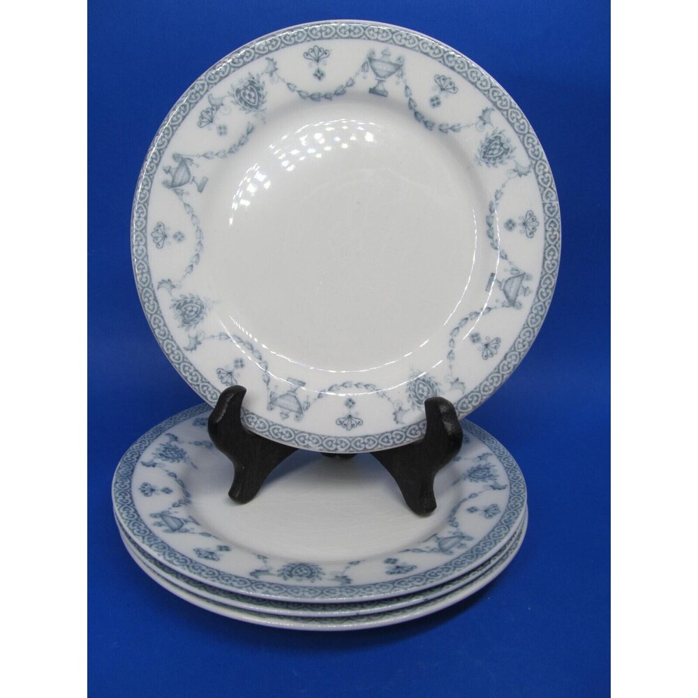 Johnson Brothers The Villiers  Set Of 4 Vintage 6 3/8" Bread Plates READ DESCRIP